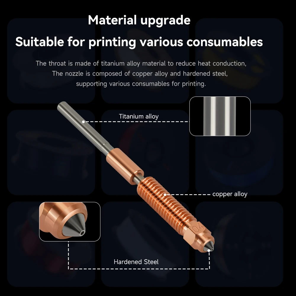 Boquilla de intercambio rápido - Creality Printer K1 reseña y precio