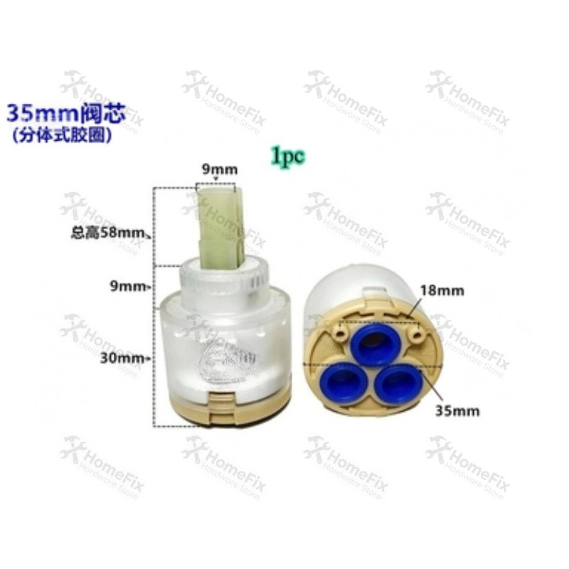 1 unidad de cartucho de válvul - Basin Mixer Cartridge reseña y precio